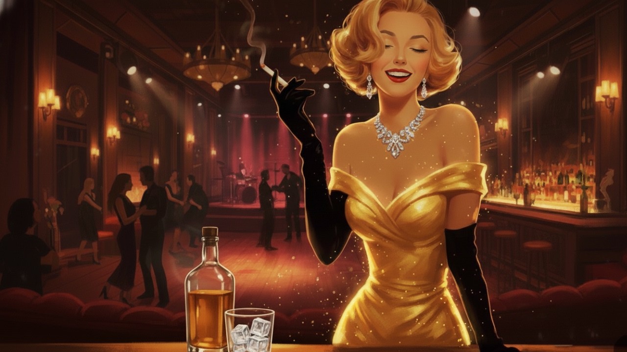 Relaxing Vintage Jazz Lounge 🎷 Nostalgic Club Music 1940s Jazz | Cozy Night Music for Stress Relief