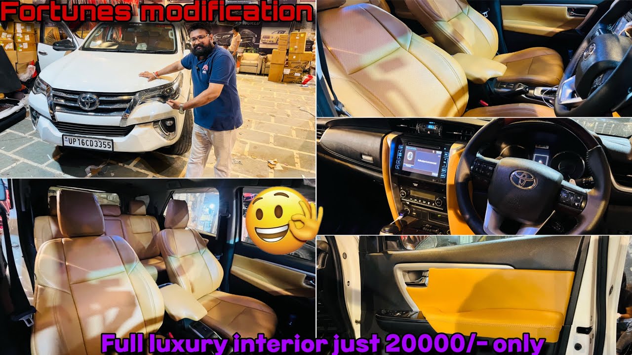 Fortuner 2025 modification- Luxury Interior Upgrade✅ New Toyota FortunerModified |
