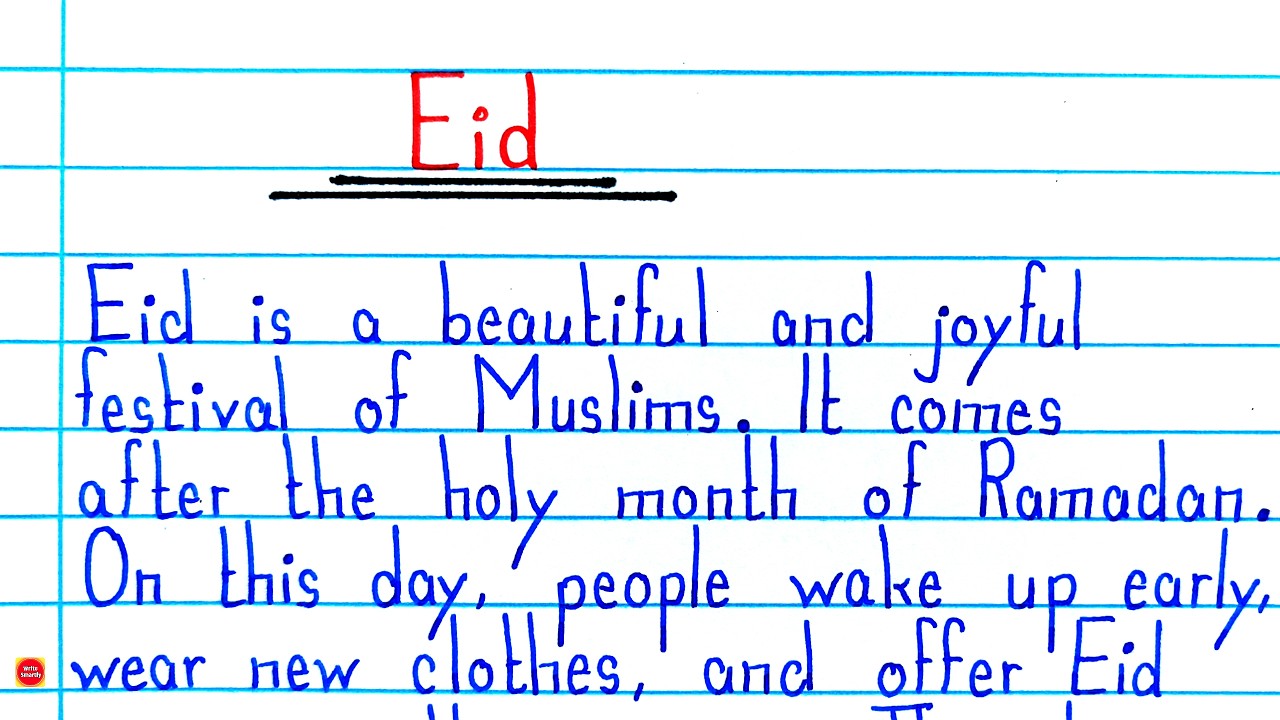 Eid ul Fitr Essay in English | 10 Lines on Eid | My Favourite Festival Eid | Essay on Eid Festival