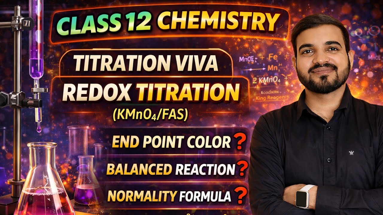 Must Learn Titration Viva for Class 12 Chemistry | Board Practical 2026 @a2zpractical991 