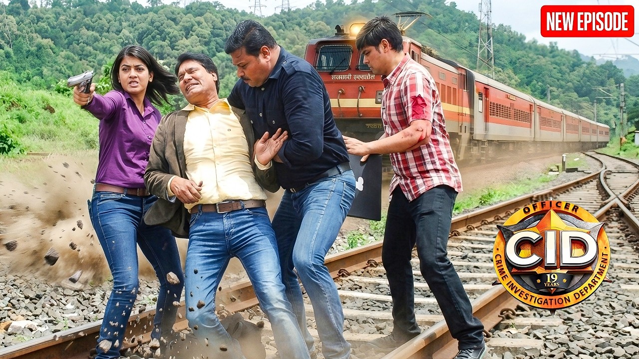 मुजरिम को पकड़ते हुए Abhijeet की Train Track पर हुई दर्दनाक मौत ! || CID || Latest Episode ||