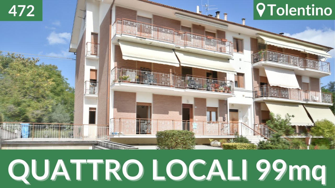 Appartamento Quattro Locali 99MQ con Garage e Terrazzo - Tolentino - 472 - In Vendita
