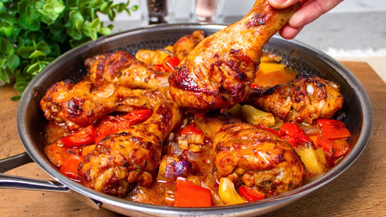 Таких вкусных куриных окорочков вы еще не ели! Дешево, быстро и невероятно вкусно!