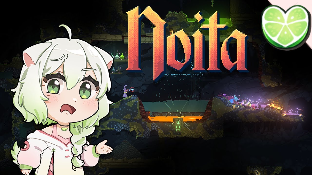 Chat Just Wanted To Watch Me Suffer... ｜ Noita First Play