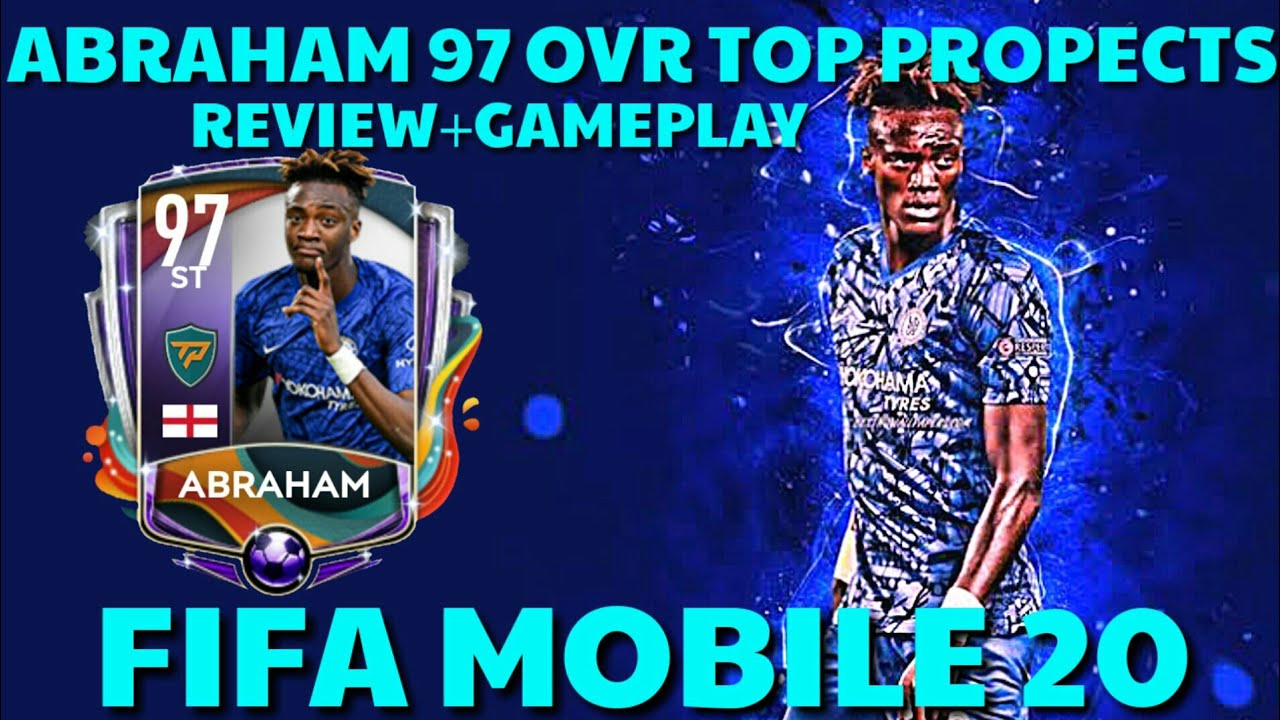 ABRAHAM 97 OVR REVIEW+GAMEPLAY | FIFA MOBILE 20 | MR FOOTBALL FANATIC