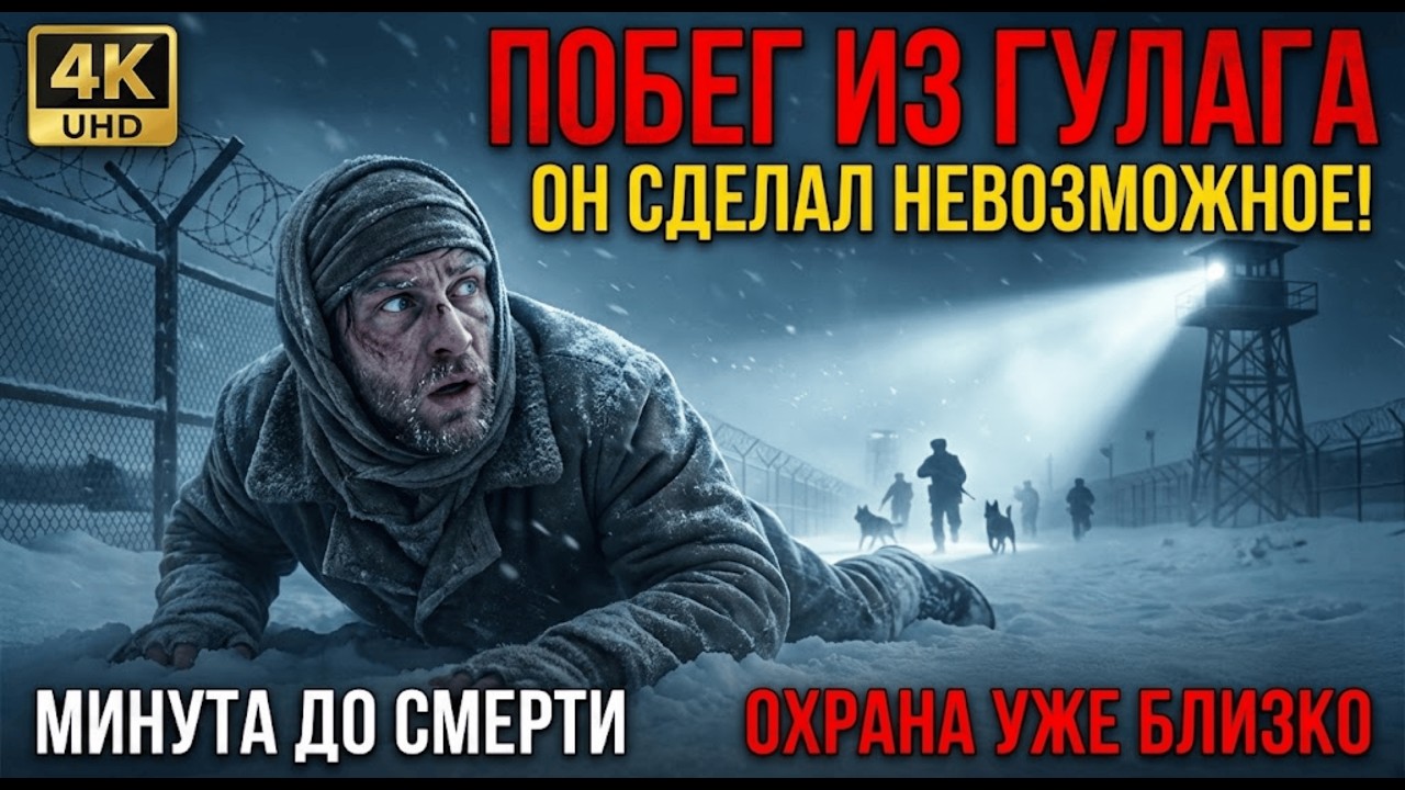 ПОБЕГ ЦЕНОЙ В ЖИЗНЬ: КАК ПОДГОТОВИТЬ НЕВОЗМОЖНОЕ В СТАЛИНСКОМ ЛАГЕРЕ