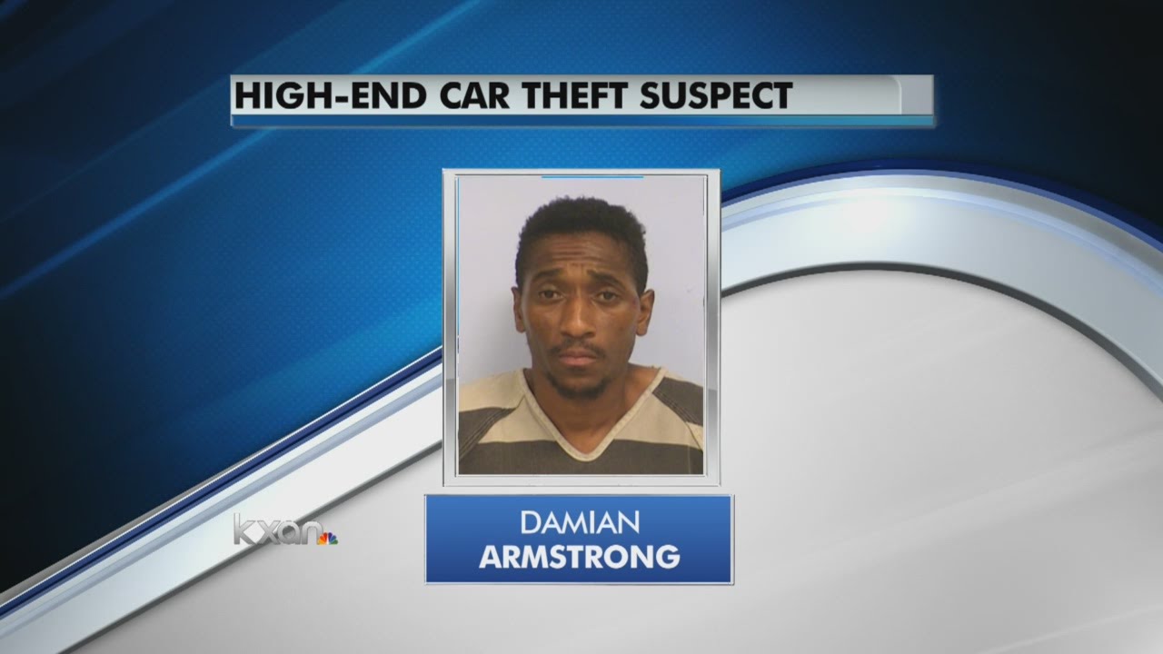 Man charged with stealing three high-end cars