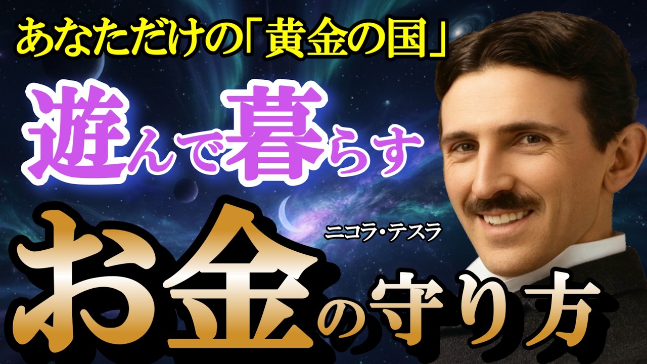 【衝撃】天才テスラはなぜ借金まみれで死んだのか？一生遊んで暮らす「権利収入」構築バイブル