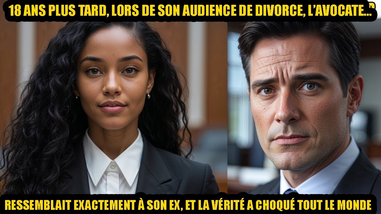 18 ANS PLUS TARD,UN MILLIONNAIRE RESTE FIGÉ AU TRIBUNAL SON AVOCATE RESSEMBLAIT À SON EX,ET LA VÉRIT