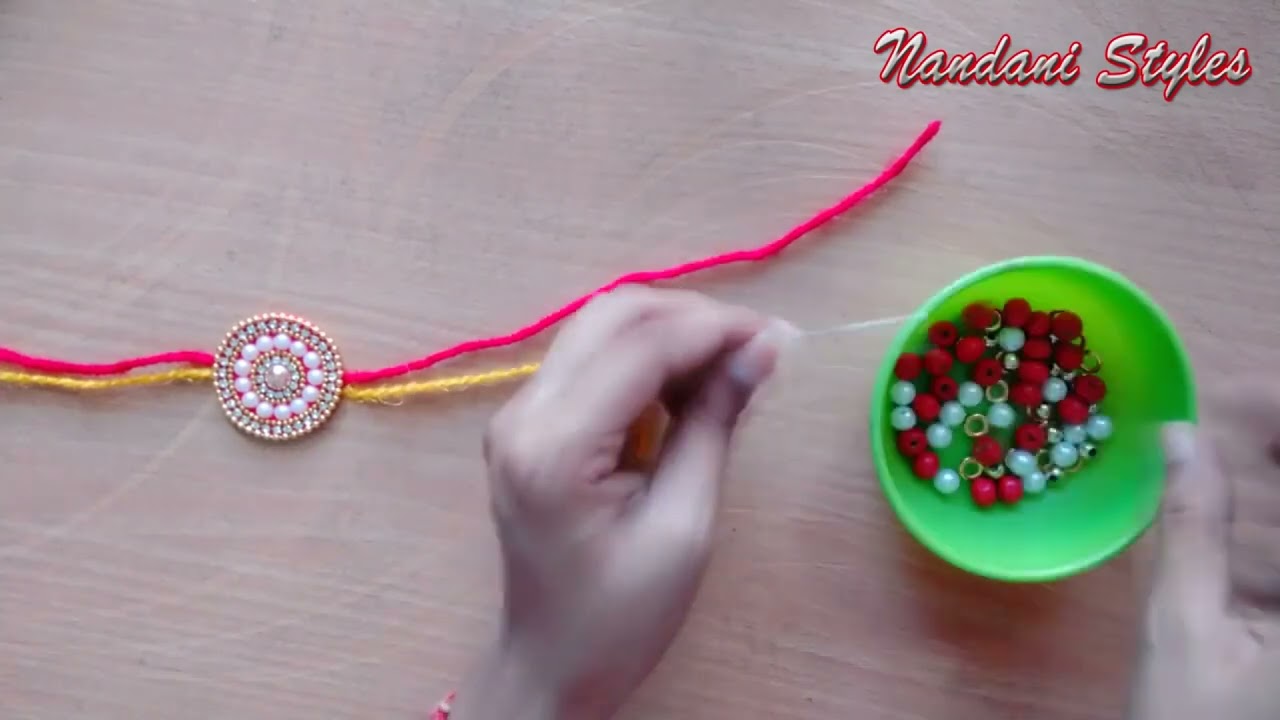 How to make Rakhi at home || DIY Handmade Rakhi ||  Rakhi for Rakshabandhan
