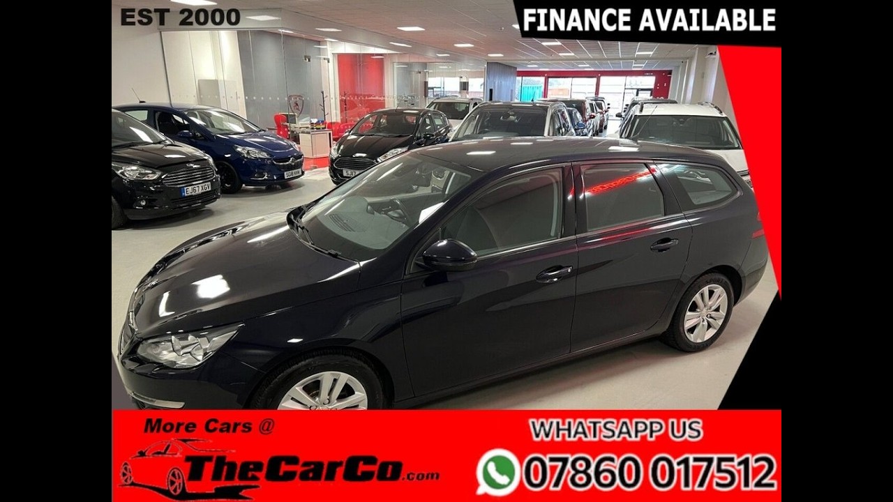 PEUGEOT 308 SW 1.6 BlueHDi Active Estate 5dr Diesel Manual Euro 6