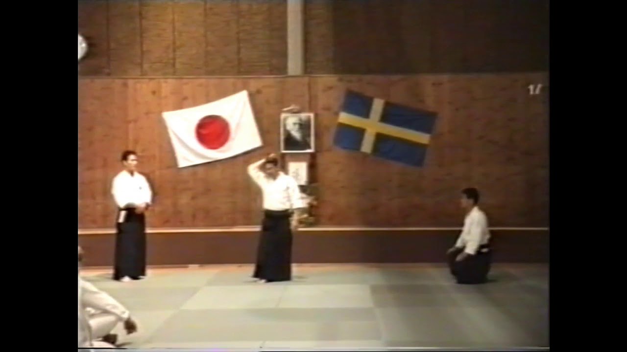 Nishio Sensei, Aikido, Uppsala 1989 Part 6