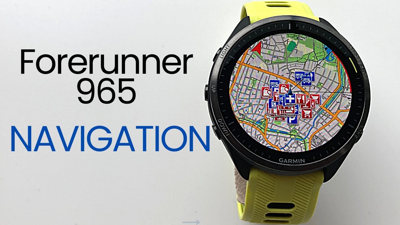 Garmin Forerunner 965 Navigation im Test (deutsch)