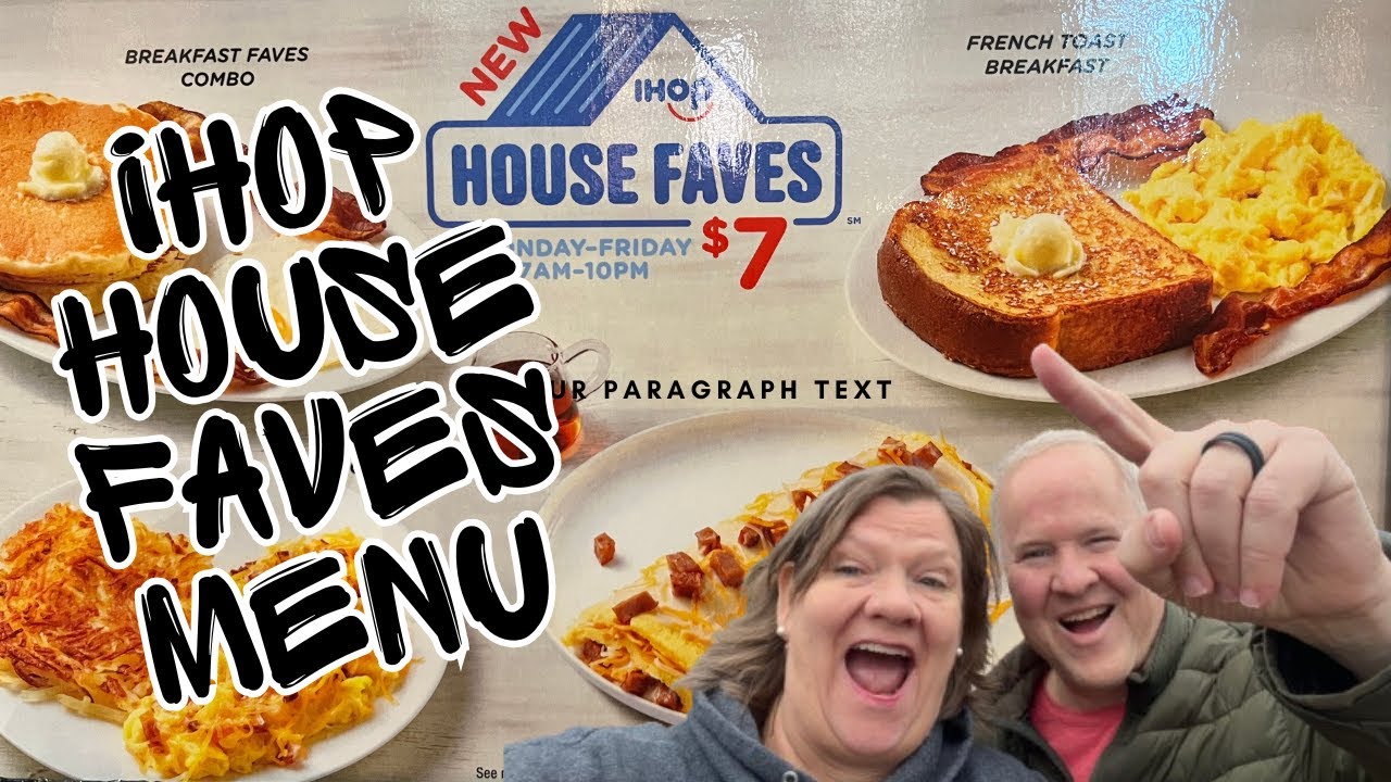 IHOP Faves Breakfast / IHOP $7 Breakfast Faves Combo