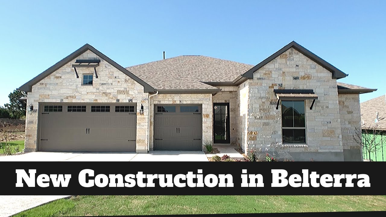 New Construction Austin | Belterra | $699K | 3870SF | 5 Bedroom | 4 Bath
