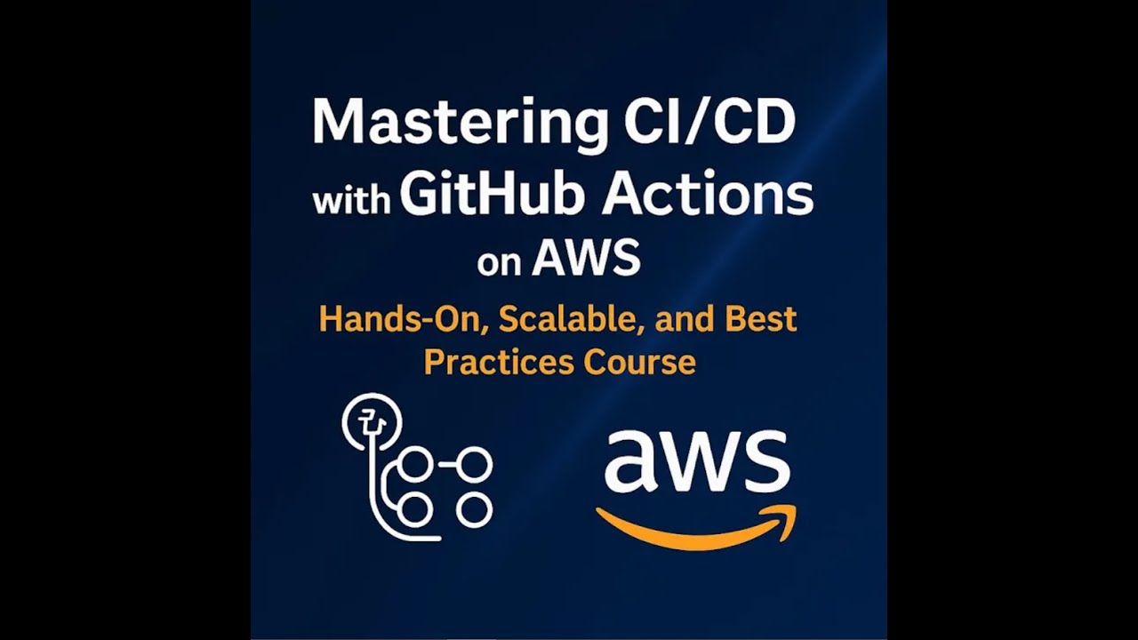 21- Mastering CI/CD with GitHub Actions on AWS - setup docker and GitHub credentials on AWS EC2