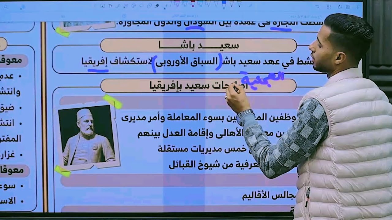 مراجعة الوحدة الثانية اولى اعدادي علاقة مصر بأفريقيا في عهد محمد علي وخلفاء محمد علي