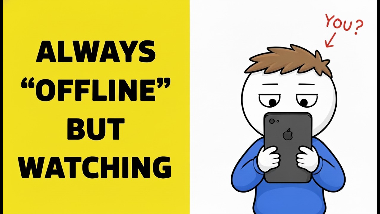 Psychology of People Who Are Always “Offline” But Always Watching