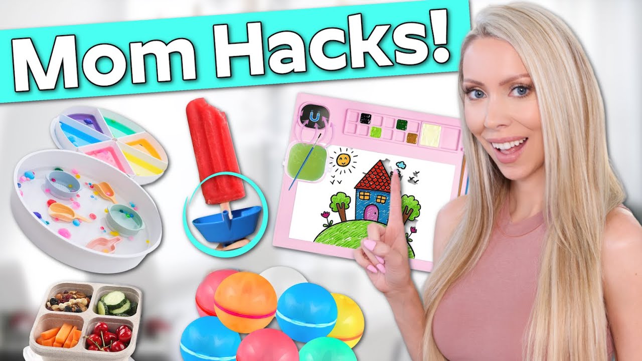 20 *GENIUS* Mom Hacks to Make Your Life DRAMATICALLY Easier!