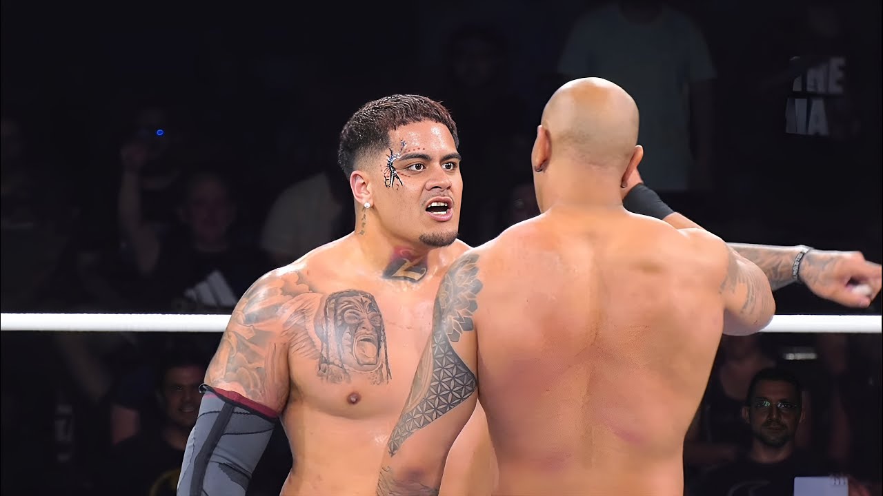 Зилла Фату против Эджа Стоуна с Букером Ти [ПОЛНЫЙ МАТЧ] Reality Of Wrestling