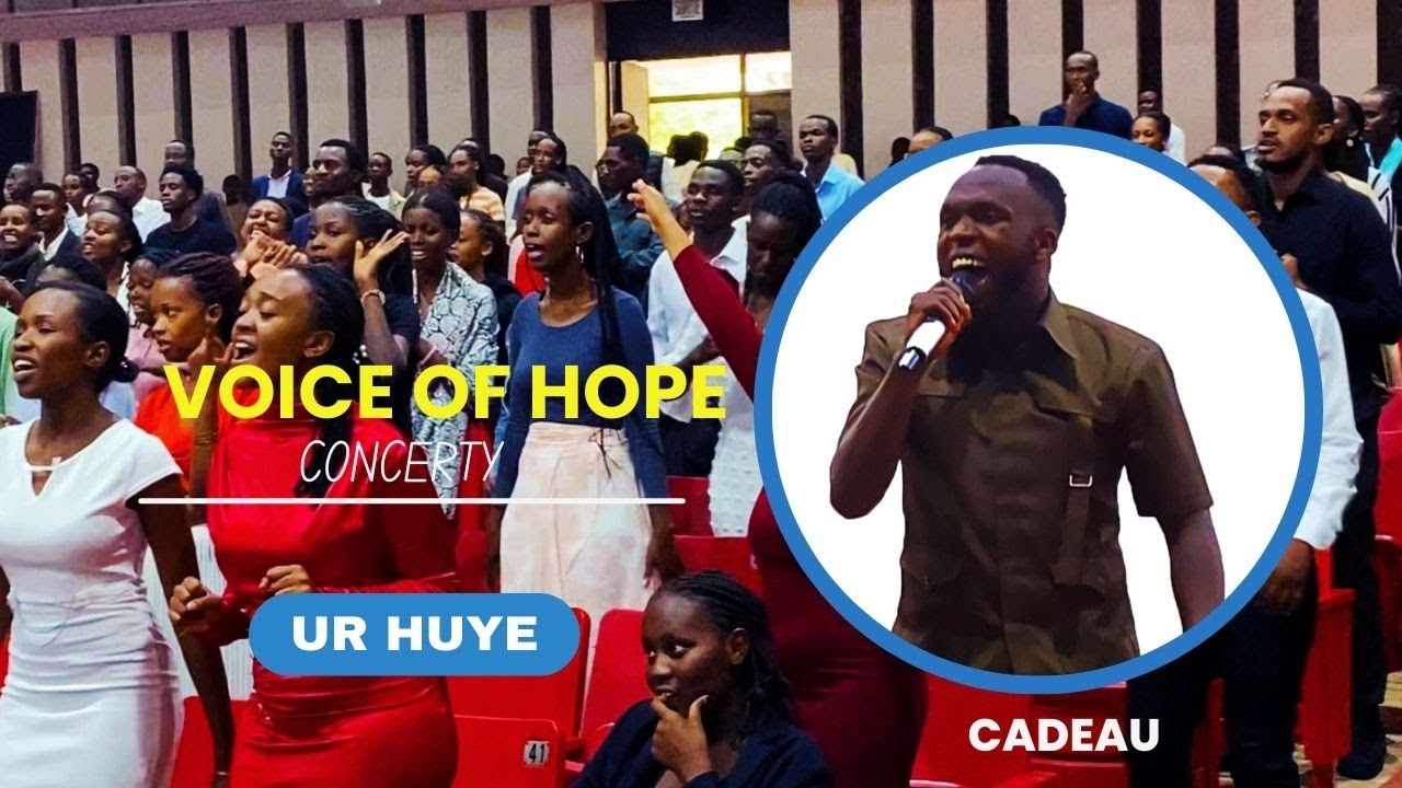 Umuramyi Cadeau yasusurukije abantu muri Voice Of Hope UR Huye