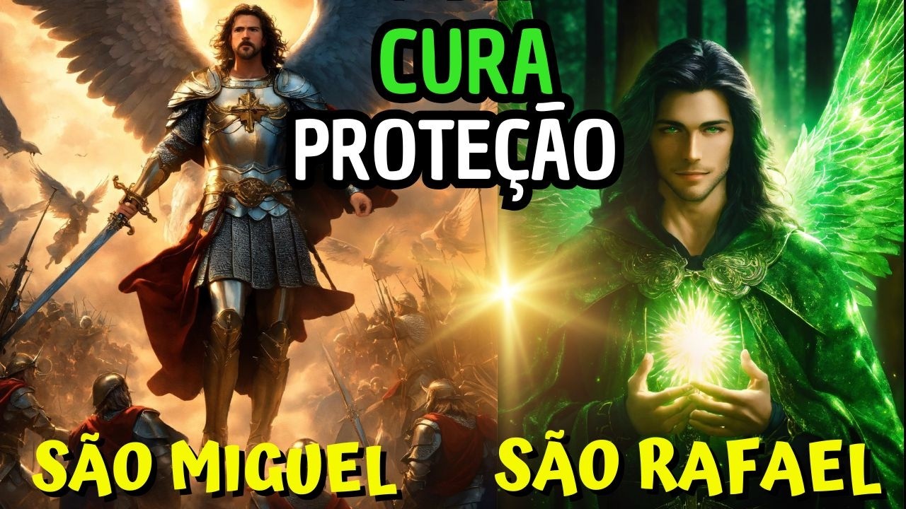 QUEBRA DE MALDIÇÕES DE GERAÇÕES, INFLUÊNCIAS MALÍGNAS - PROTEÇÃO E SAÚDE- SÃO MIGUEL E SÃO RAFAEL