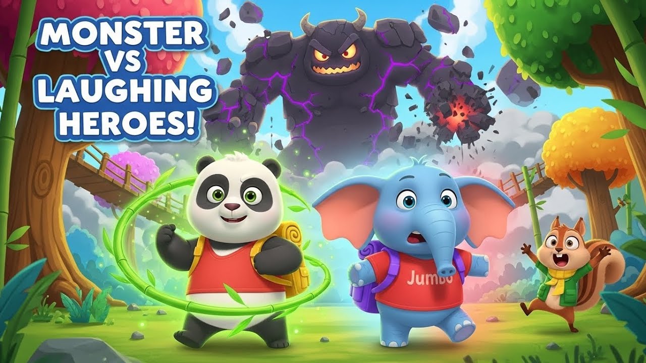 Candy Harbor in Danger Bao and Scoop Team Up with an Ice Cream Monster for a Sweet Rescue