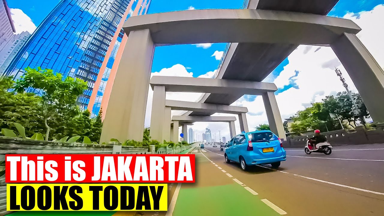 Jakarta City Tour 2023!! Riding Tour Enjoying Amazing Views of Jakarta | Walking Tour Gideon