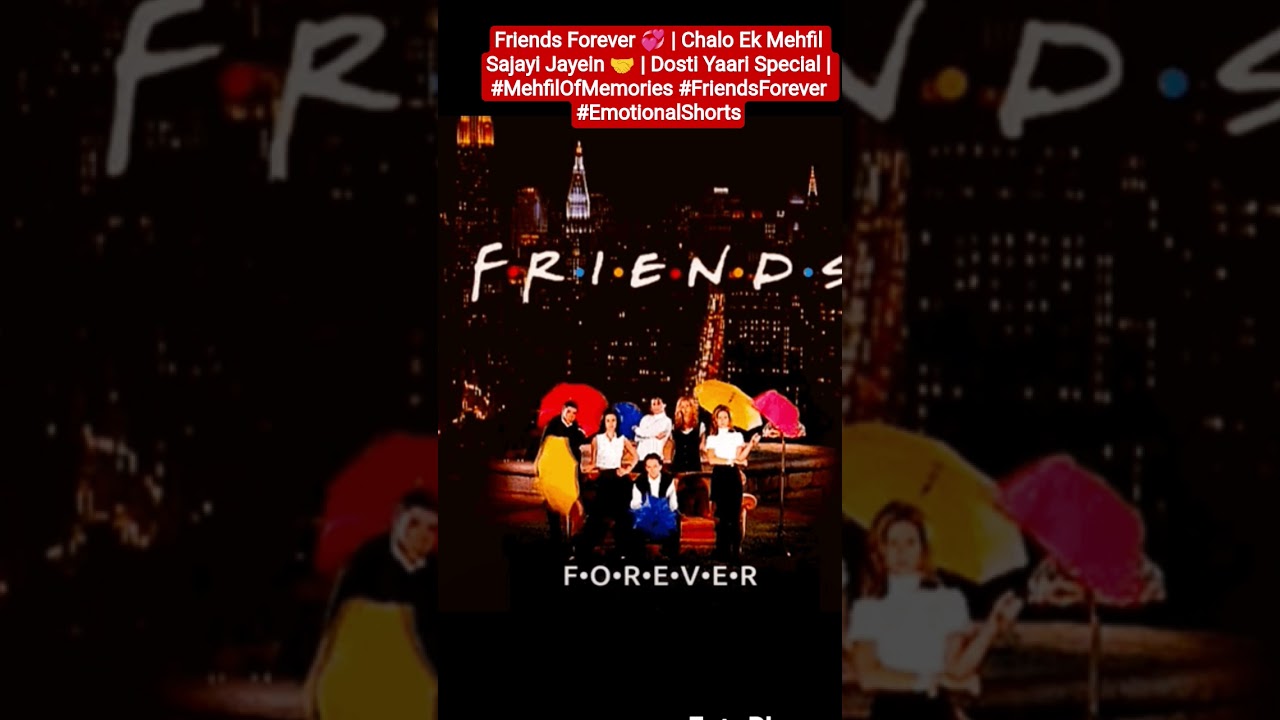 Friends Forever 💞 Chalo Ek Mehfil Sajayi Jayein 🤝 Dosti Yaari Special #life #emotional #song #viral
