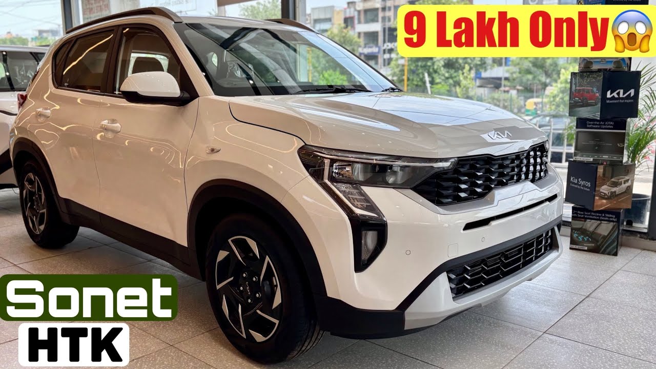 *2nd Base Model* 2025 New Kia Sonet HTK Detailed Review | Walkaround, Features & On-Road Price