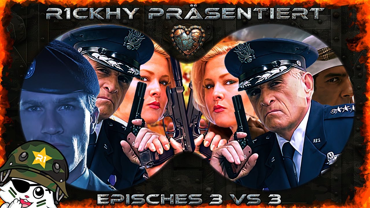 3vs3 Multiplayer - Ghosti, Misti VS Partikl, Puppe, Como 📢 Command & Conquer Generals Zero Hour #18
