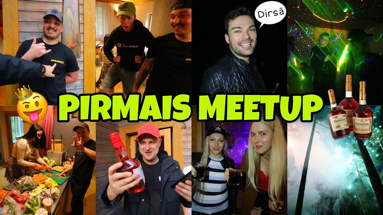 MANS PIRMAIS MEETUP (episki!) | Uldons TV 2022