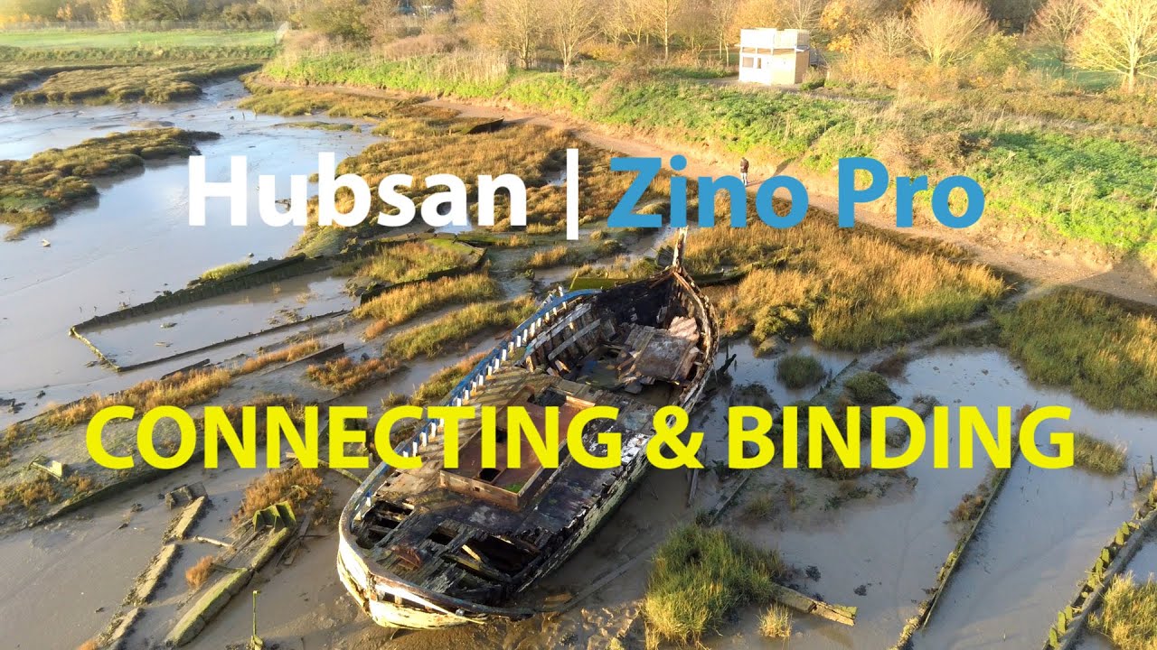 Hubsan Zino Pro - Part 1- Binding and Connection Tutorial. Including Mobile phone requirements.
