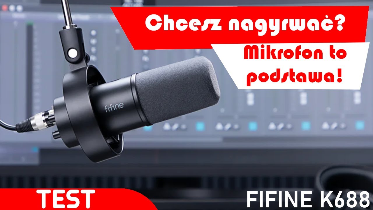 FIFINE K688 - dobry mikrofon w świetnej cenie?