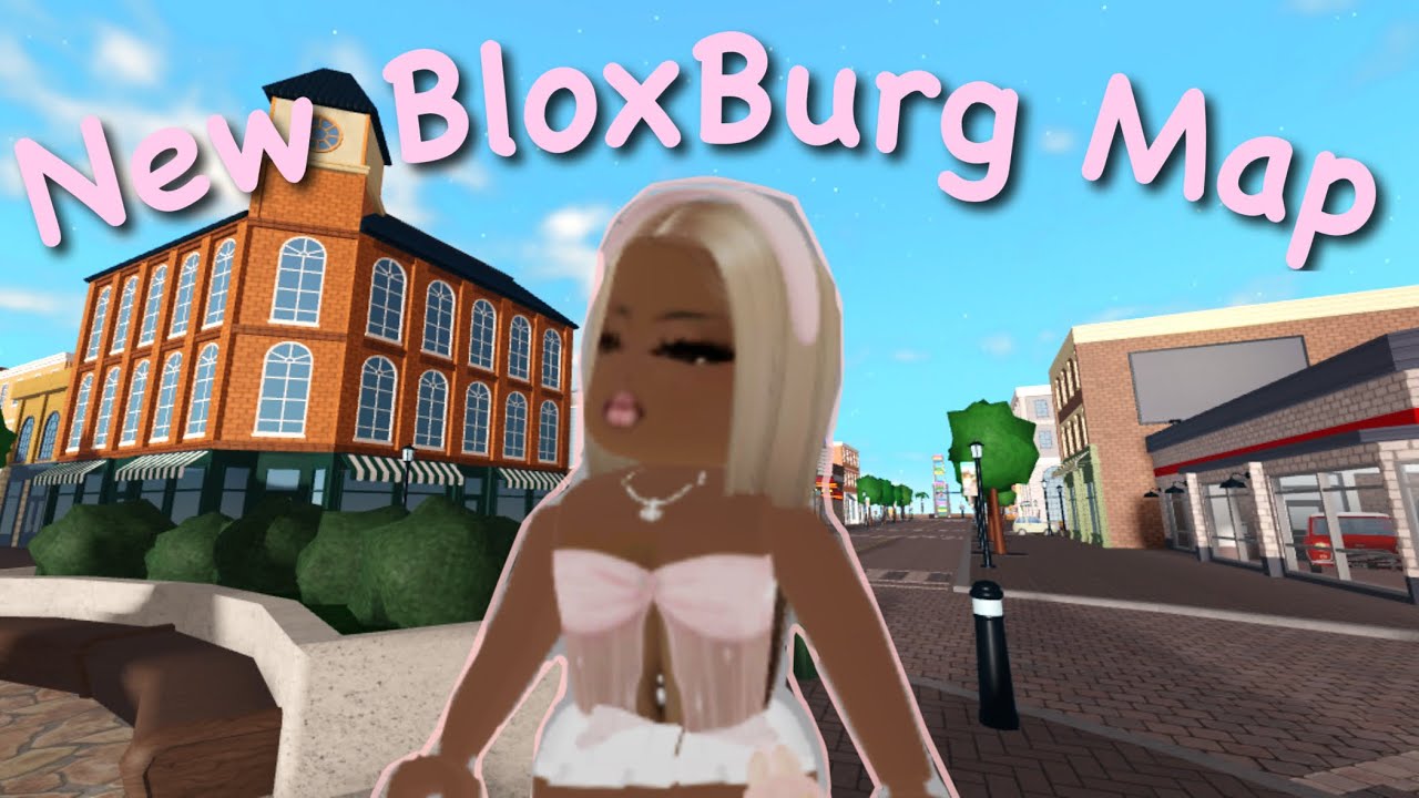 PLAYING THE NEW BLOXBURG MAP (except I have ADHD)