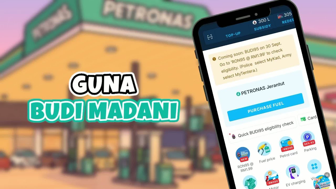 Cara Guna Budi Madani di Setel