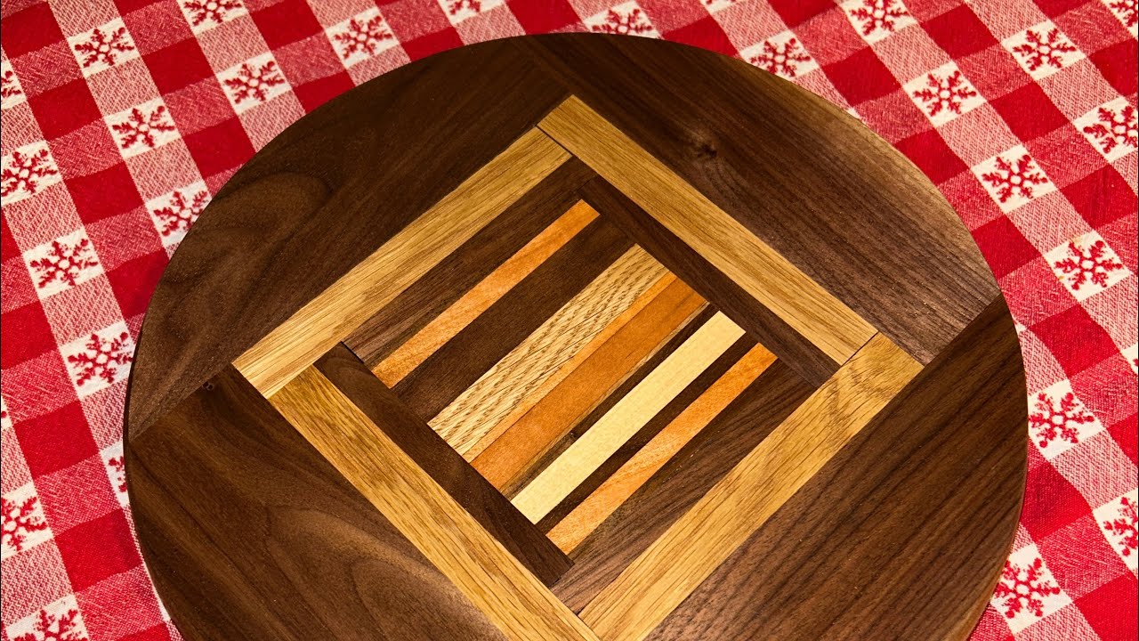 Lazy Susan with Inlay