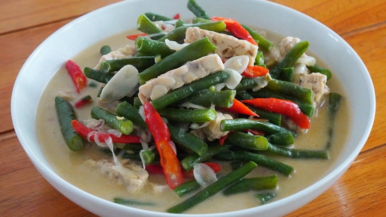 RESEP DARI NENEK LODEH TEMPE DAN KACANG PANJANG...LUAR BIASA ENAK