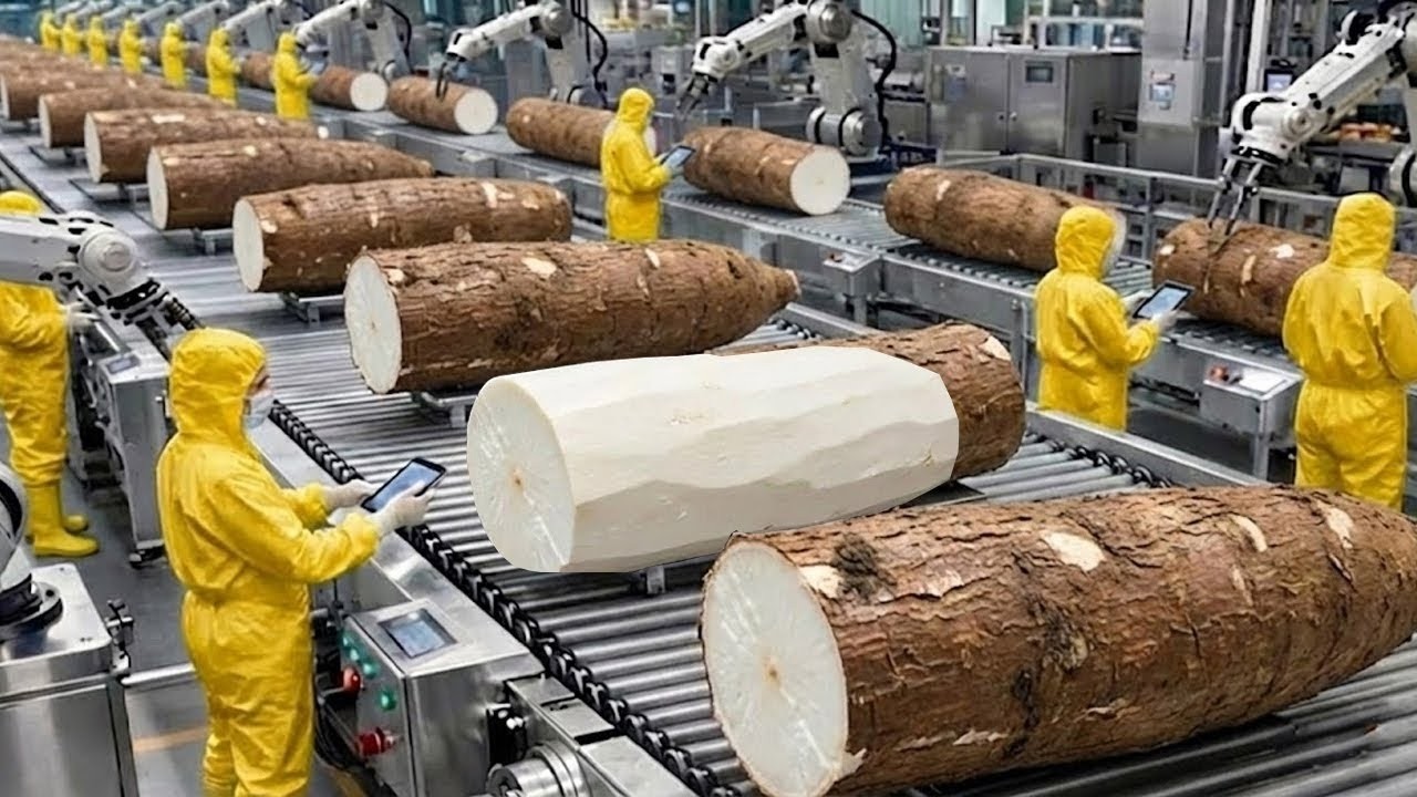 Giant Cassava Flour Processing EXPOSED in America II Process Lab
