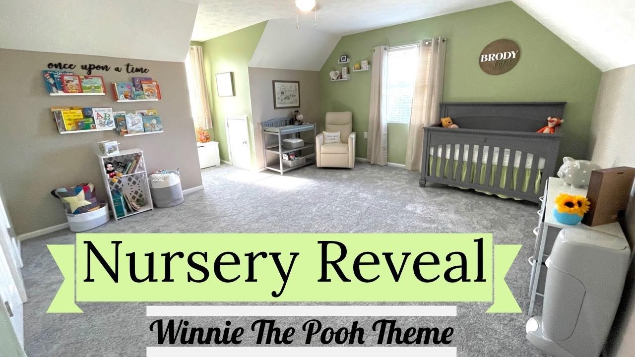 Nursery Reveal 2021 | Winnie The Pooh Themed Nursery