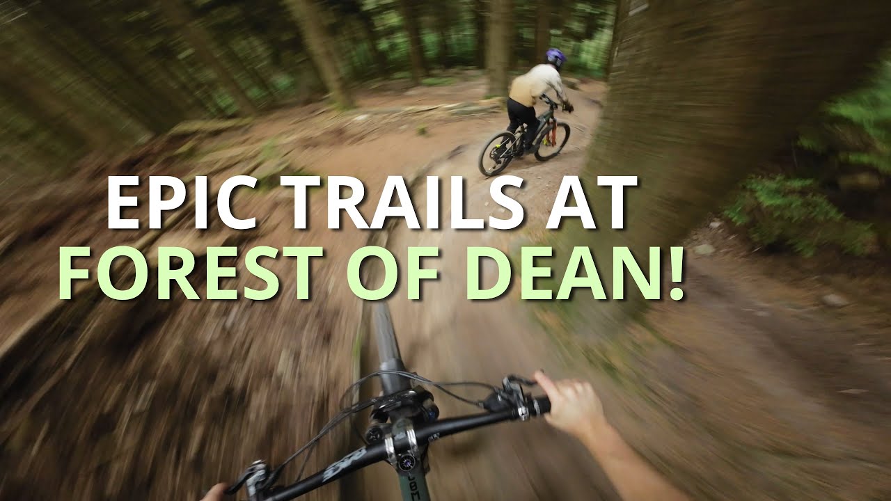TRYING TO RIDE EVERY TRAIL AT THE FOREST OF DEAN! | MTB!