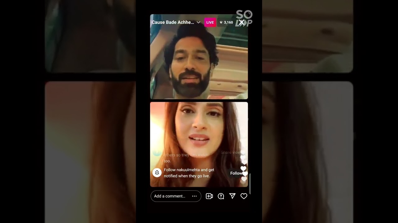 Disha parmar ! Nakuul ! live Instagram ! ‎@HD New Movies  #ram #priya #subscribe #viral (2)