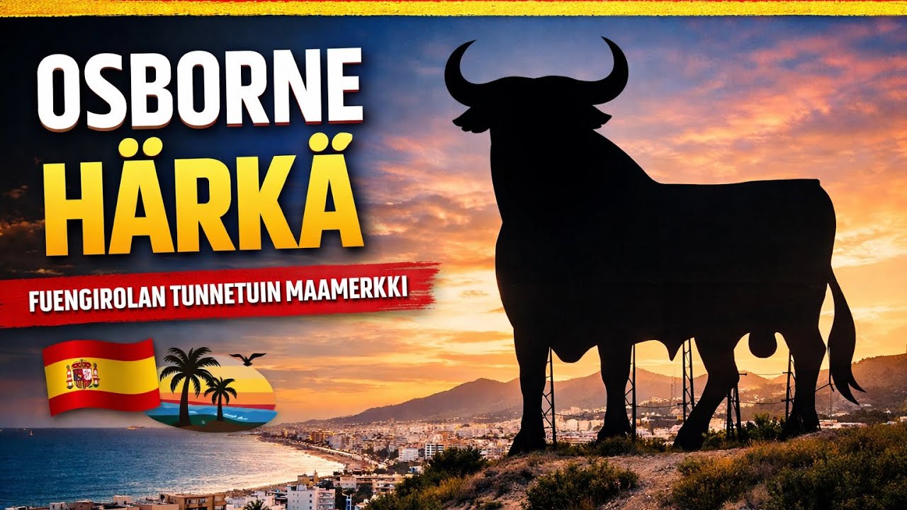 Spain 🇪🇸 Osbornen Härkä – Fuengirolan ikoni | The Osborne Bull – Icon of Fuengirola