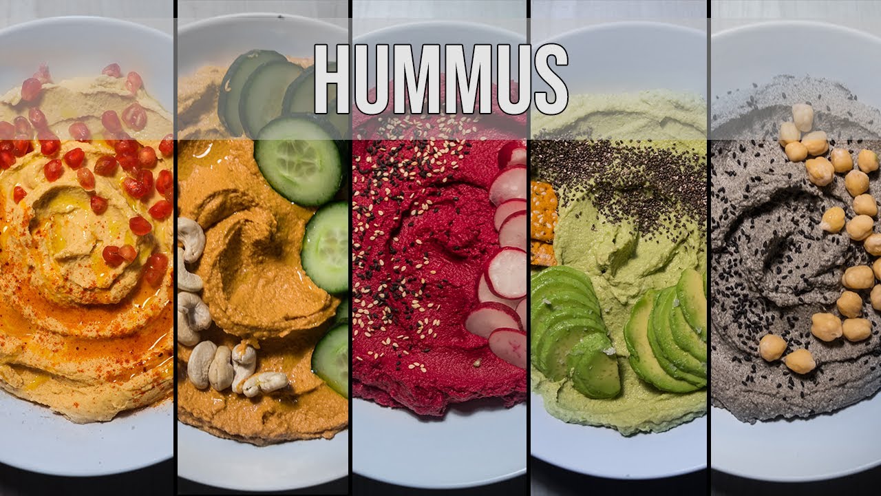 Hummus | Cinco recetas diferentes