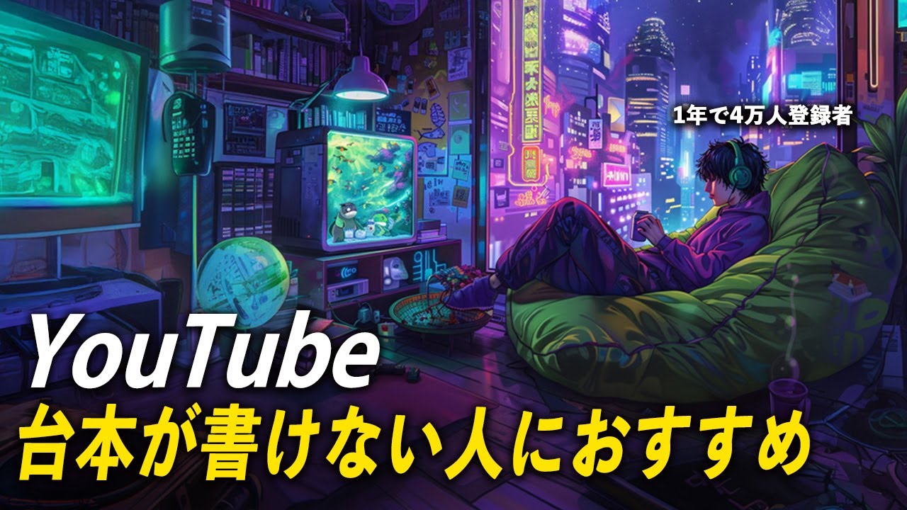【YouTube台本の作り方】視聴時間は2倍！作業時間は2分の1。その秘密はこのAIツール
