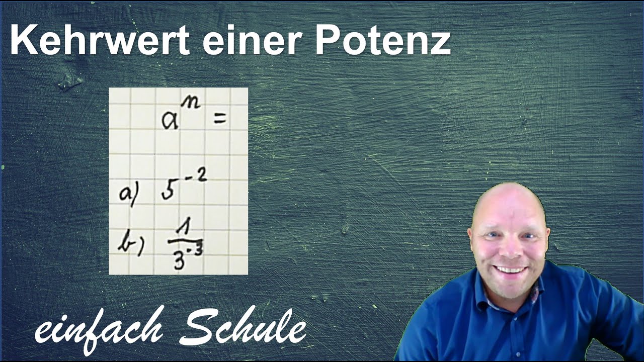 Kehrwertregel der Potenzrechnung | Kehrwert einer Potenz
