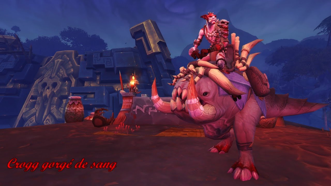 Elite monture wow Crogg gorg&eacute; de sang (Bloodgorged Crawg)