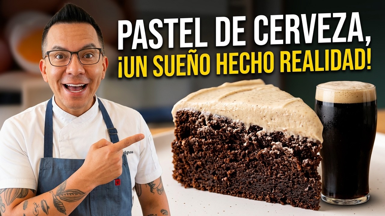 ¿Por que el PASTEL DE CERVEZA negra, funciona TAN BIEN!?