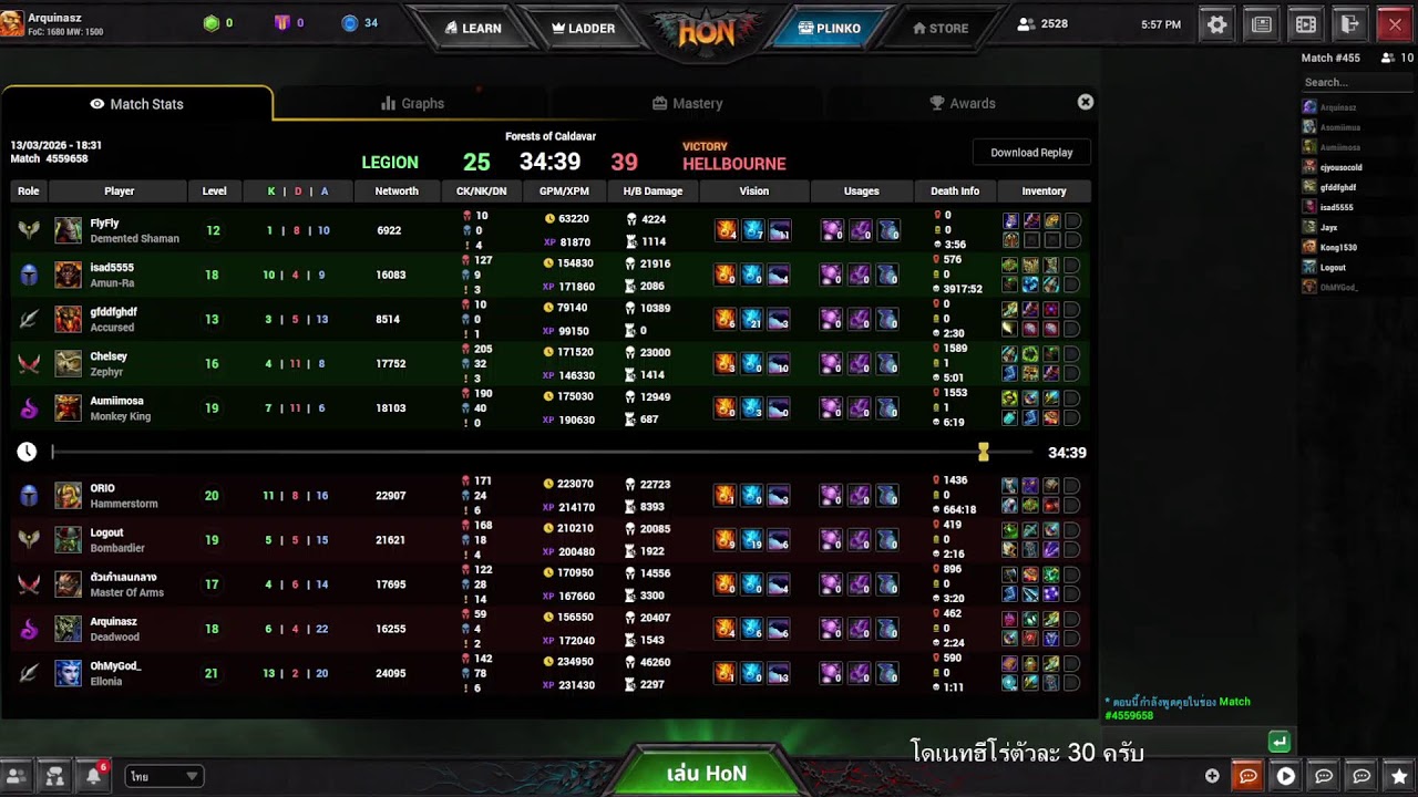 ลุยครับ honstream #honreborn