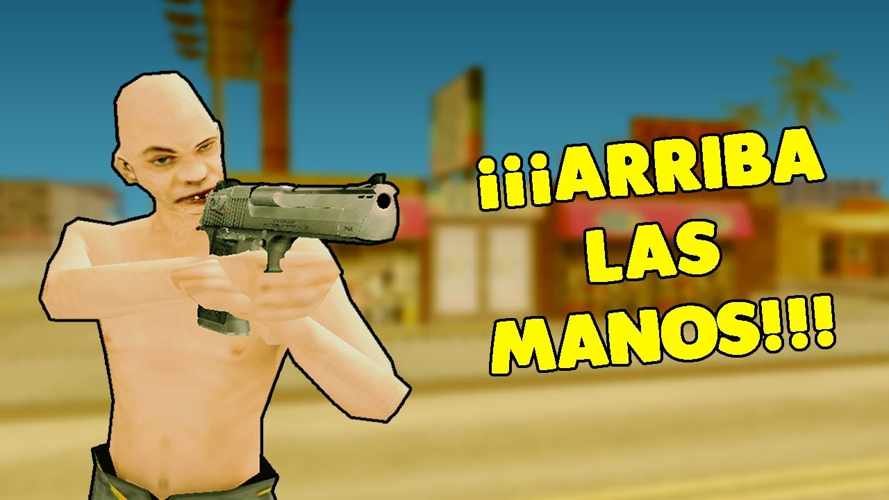 GTA San Andreas Loquendo - El Tio De Cj Aprende A Ratear